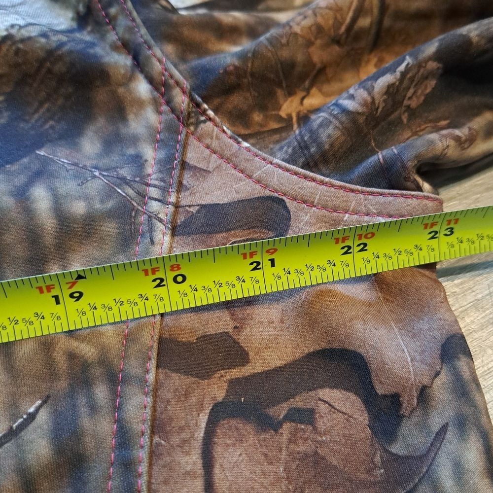 Scent Blocker Womens Knock Out Camo Hunting Zip-Up Real Tree Jacket Large Multi - Picture 8 of 17